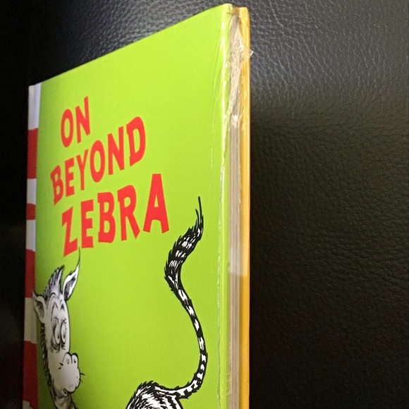 NWT On Beyond Zebra - Hardcover - Picture 3 of 4